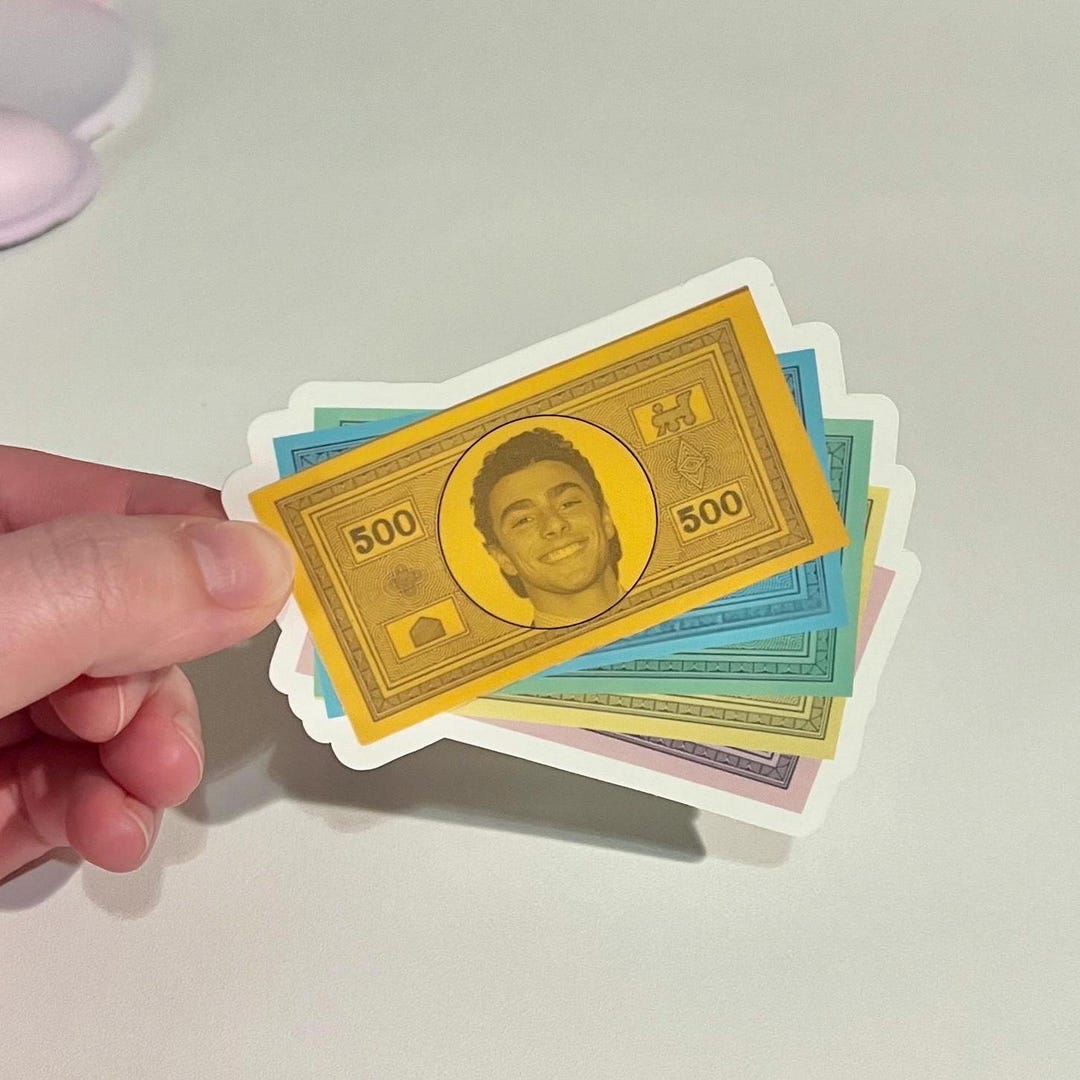 Monopoly Money Waterproof Vinyl Sticker / Liberal / Progressive ...