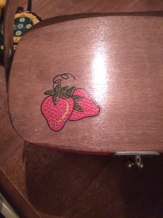 Strawberry box purse