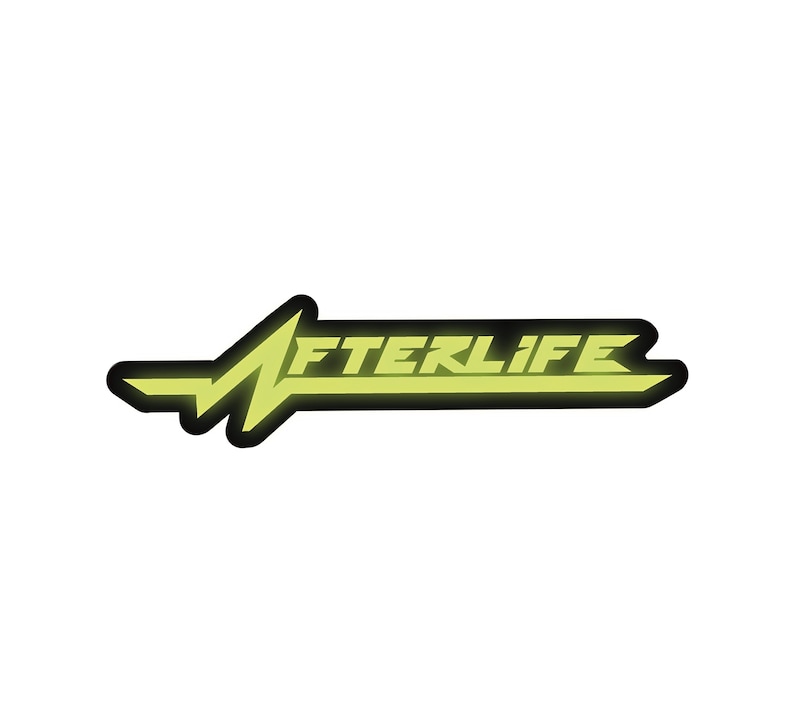 Afterlife Bar Sign Cyberpunk Waterproof Vinyl Sticker | Cyberpunk ...