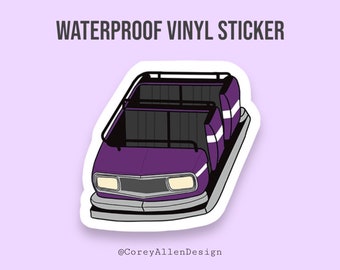 Wildcat Waterproof Vinyl Sticker | Cedar Point Sticker | Roller Coaster Sticker | Theme Park Sticker | Amusement Park Sticker