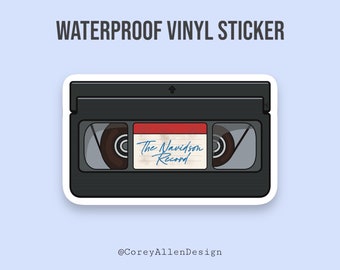The Navidson Record Waterproof Vinyl Sticker | House of Leaves Sticker |  Book Sticker | BookTok Sticker | MZD Sticker