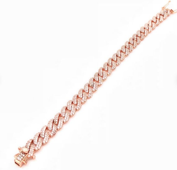 Buy Modern CZ Chain Link Bracelet Cuban Link Bracelet CZ Tennis