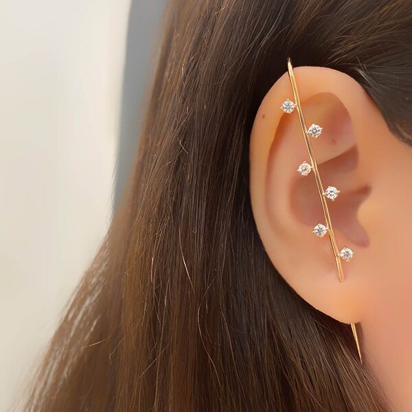 Ear pin hook earrings Clearance