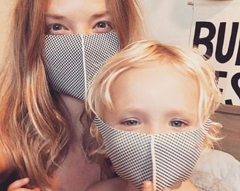 3D Dot Mask by TAB N SHIFT, Soft Premium Copper infused, Breathable, Sweat- wicking Mask