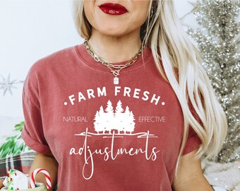 Farm Fresh-justeringar | Kiropraktorkläder | Julkiropraktik