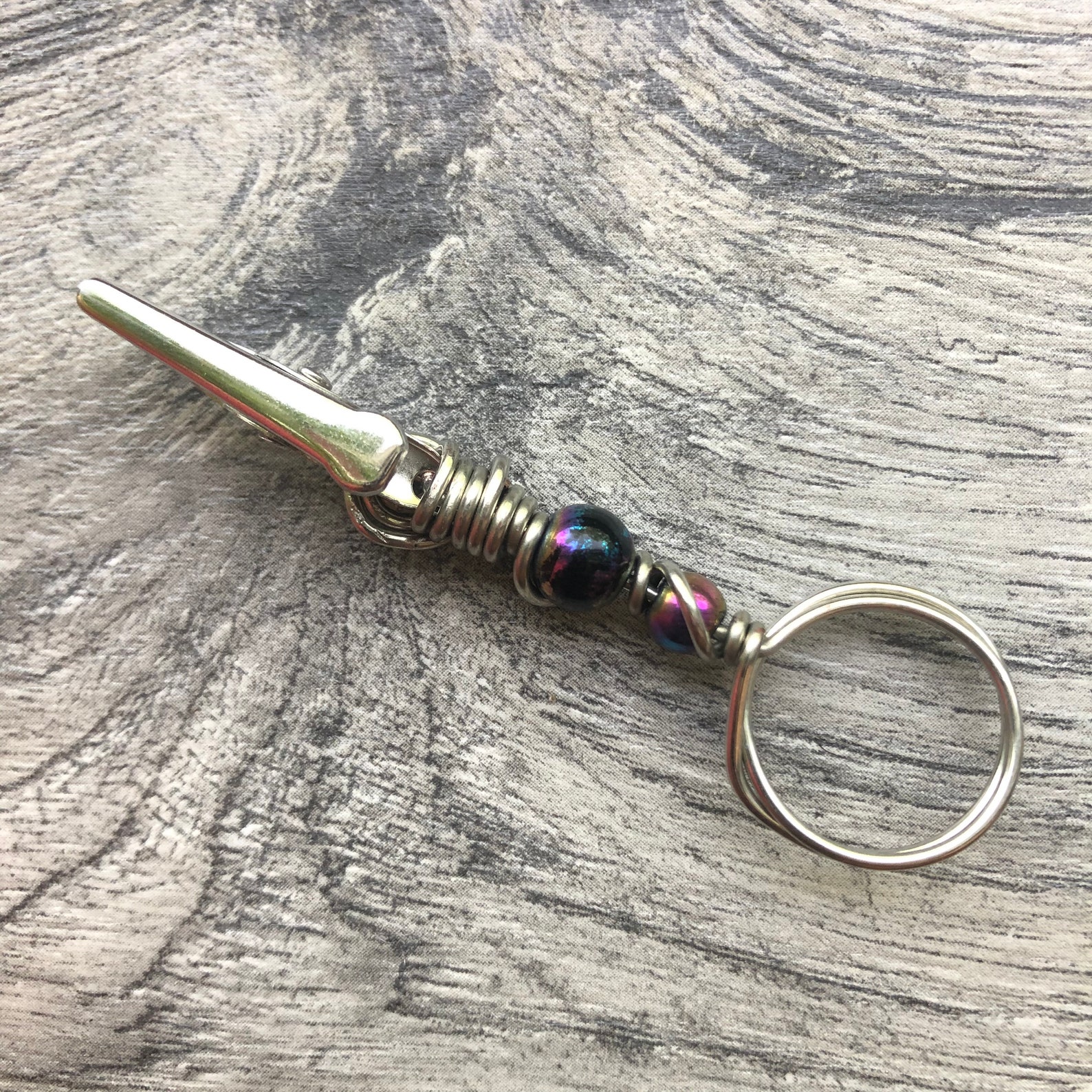 Wired wrapped ring blunt clip holder 8 Etsy