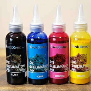 INKXPRO Sublimation ink refill bottles for Epson WF4820 WF4830 WF4720 WF4730 Printers 822/802XL