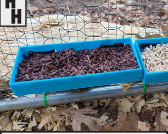 STL - Coop Tray - Screw or Zip-Tie Mounted - Indoor or Outdoor