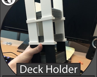 Stackable Board Game Card Holder: Sleeved & Unsleeved, Custom Height