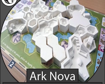 Ark Nova - Basic Exhibit Tiles - Upgrade Kit
