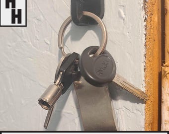 3D Printed Key Hook - Screw Mounted Wall Hook – Secure Utility Storage