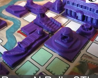 Rome N Roll Base Game Models - STL Files