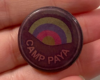 1" Camp Paya Pinback Button Badges