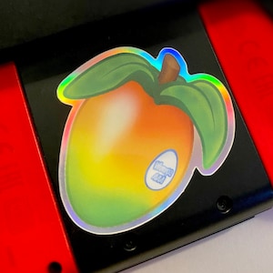 1,5&quot; Wumpa holografische vinylsticker (1-3 stickers: WILLEKEURIG BEDRAG!)