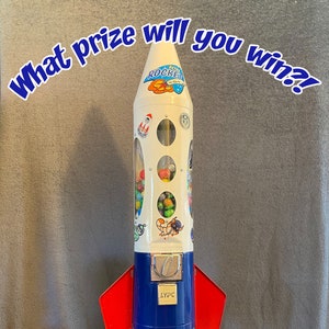Rocket Cat Rescue Gacha Machine Pull