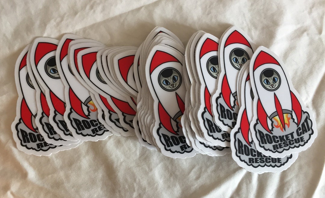 Rocket Recovery Sticker 3