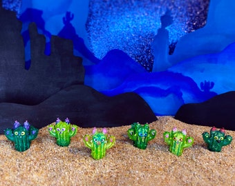 Caja sorpresa Micro Catctus, juguetes artísticos de diseño (OOAK)