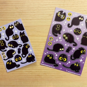 Folhas de adesivos de vinil Void Cats