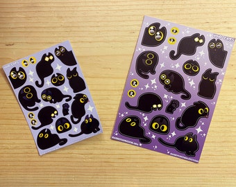Láminas de pegatinas de vinilo de Void Cats