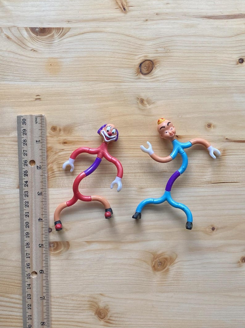 Rare and Bizarre 90s Vintage Kinder Surprise Egg Twistable Clown Toy ...
