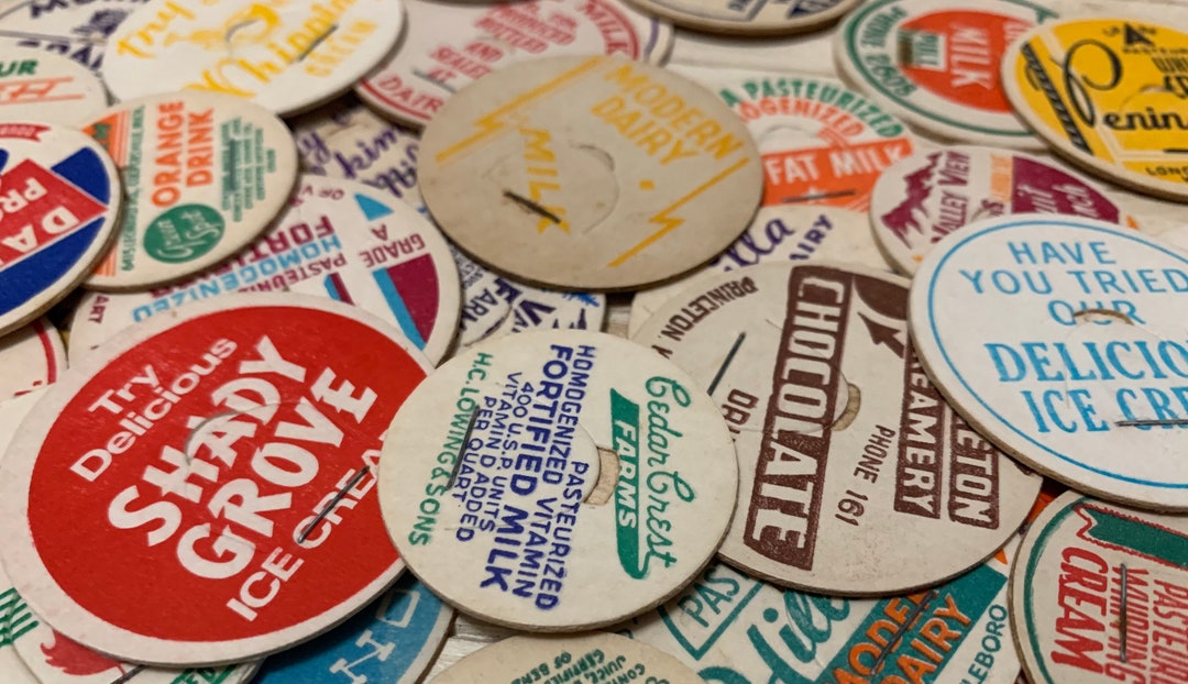 Milk Caps for Crafting Etsy