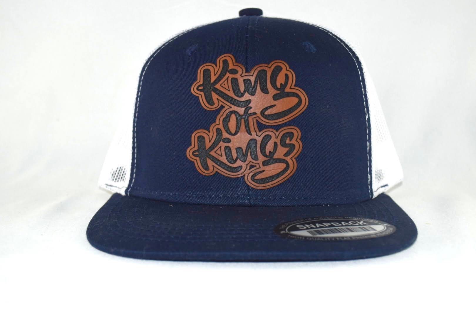King of Kings Leather Patch Trucker Hat - Etsy