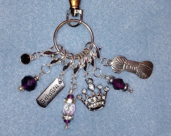 February Stitch Marker Set of 7