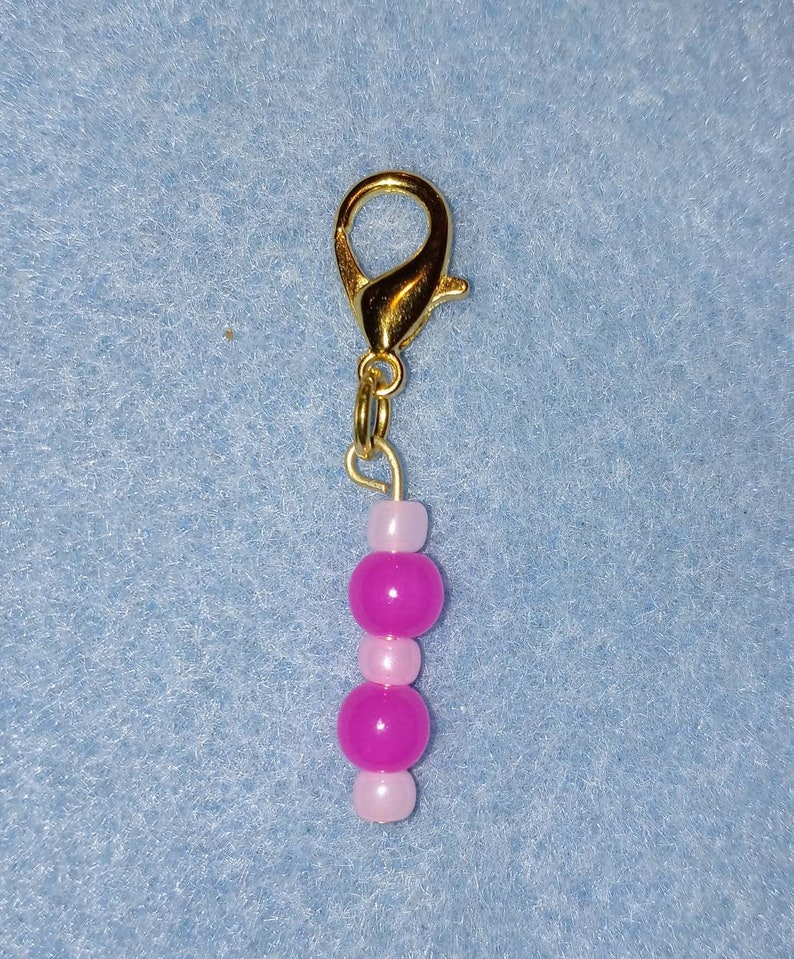 Zodiac Stitch Marker Set of 7 Pink