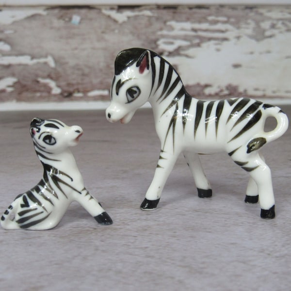 Porcelain Zebra Etsy