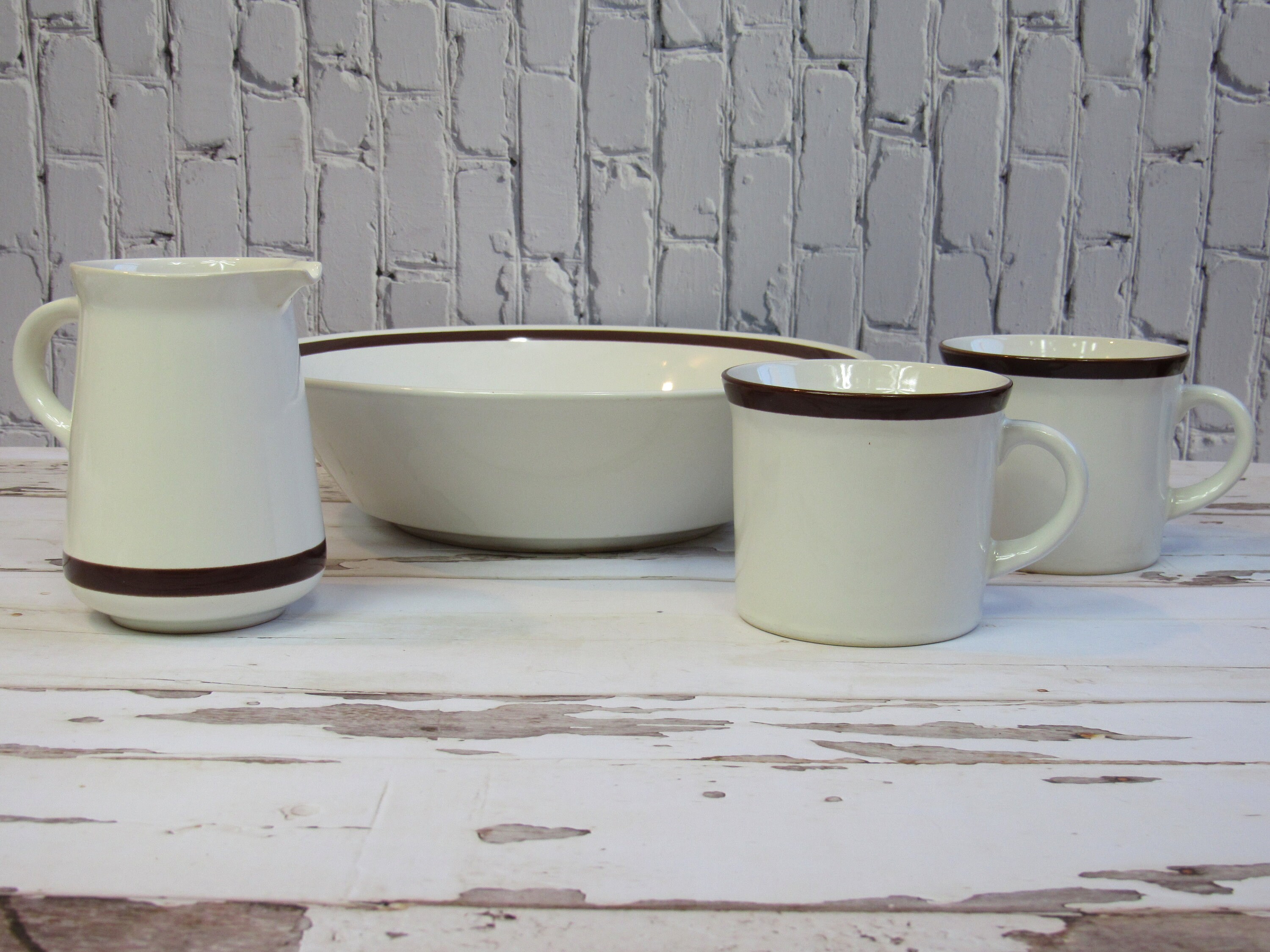 Casual Classics in Stoneware Replacement Pieces Hand Painted Etsy
