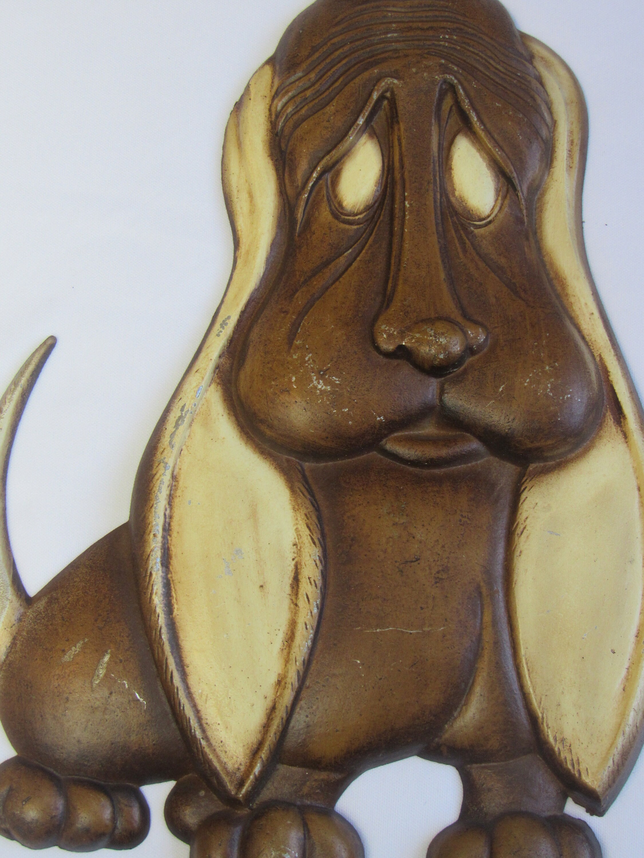 1967 Sexton Hound Dog/ Sad Pooch Vintage Metal Wall Hangings Etsy