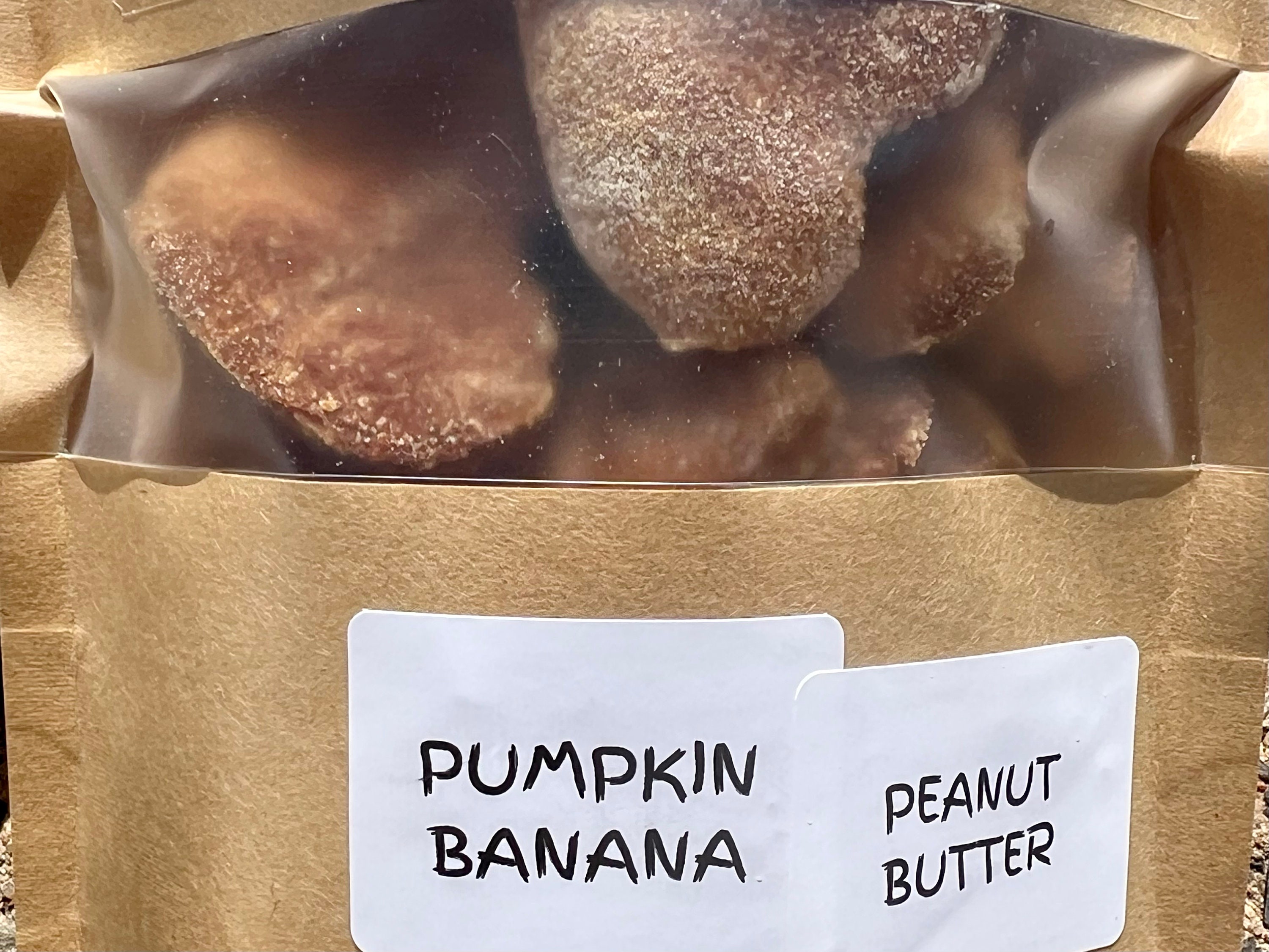 Organic Peanut Butter Pumpkin Banana Dog Treats/homemade Dog Etsy
