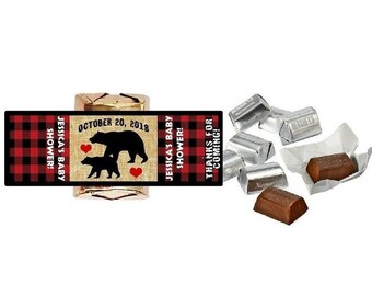 30 TRULY ALICE MAD HATTERS HERSHEY/'s NUGGET WRAPPERS BIRTHDAY PARTY FAVORS