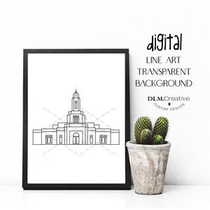 Knoxville Tennessee Tempel Lijntekening LDS Tempel Tempel Clip Art Tempel Borduren Tempel Kleurplaat Tempel Verzegeling Invoegen