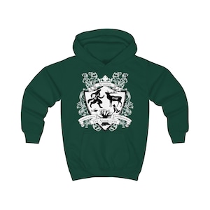 Kids Hoodie Marauders Crest | Moony Wormtail Padfoot Prongs | Bookish | Wizard | Gift | Christmas