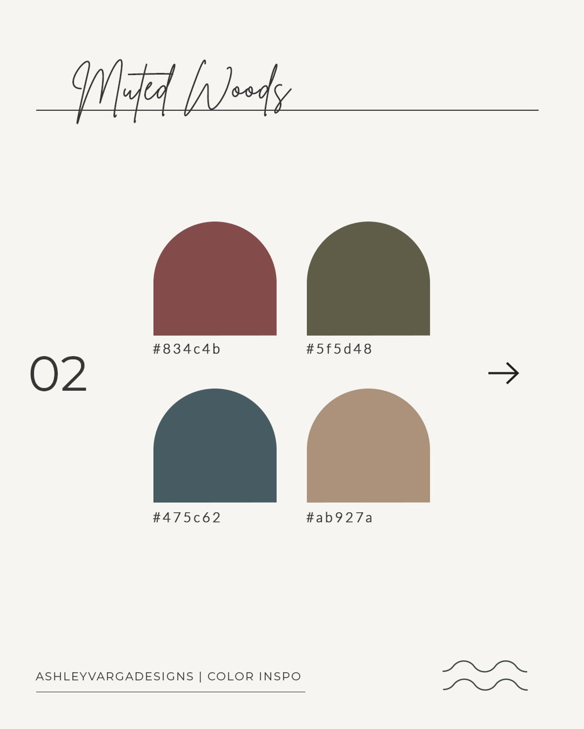 Dusty Red Color Palette Inspiration Home Interior Graphic Etsy