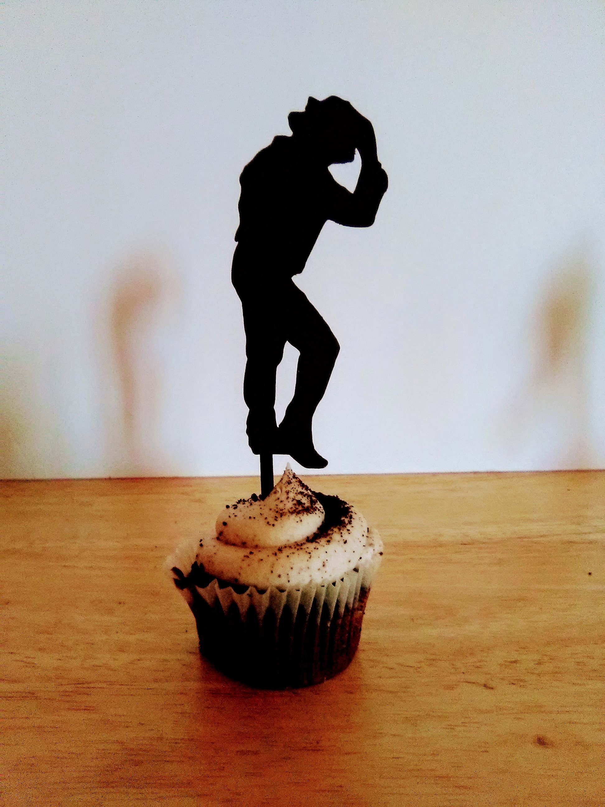 Michael Jackson Cupcake Toppers Silhouette MJ Party Etsy
