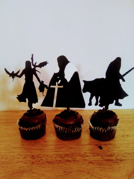 Game of Thrones Cupcake Toppers Jon Snow Daenerys GOT Party | Etsy