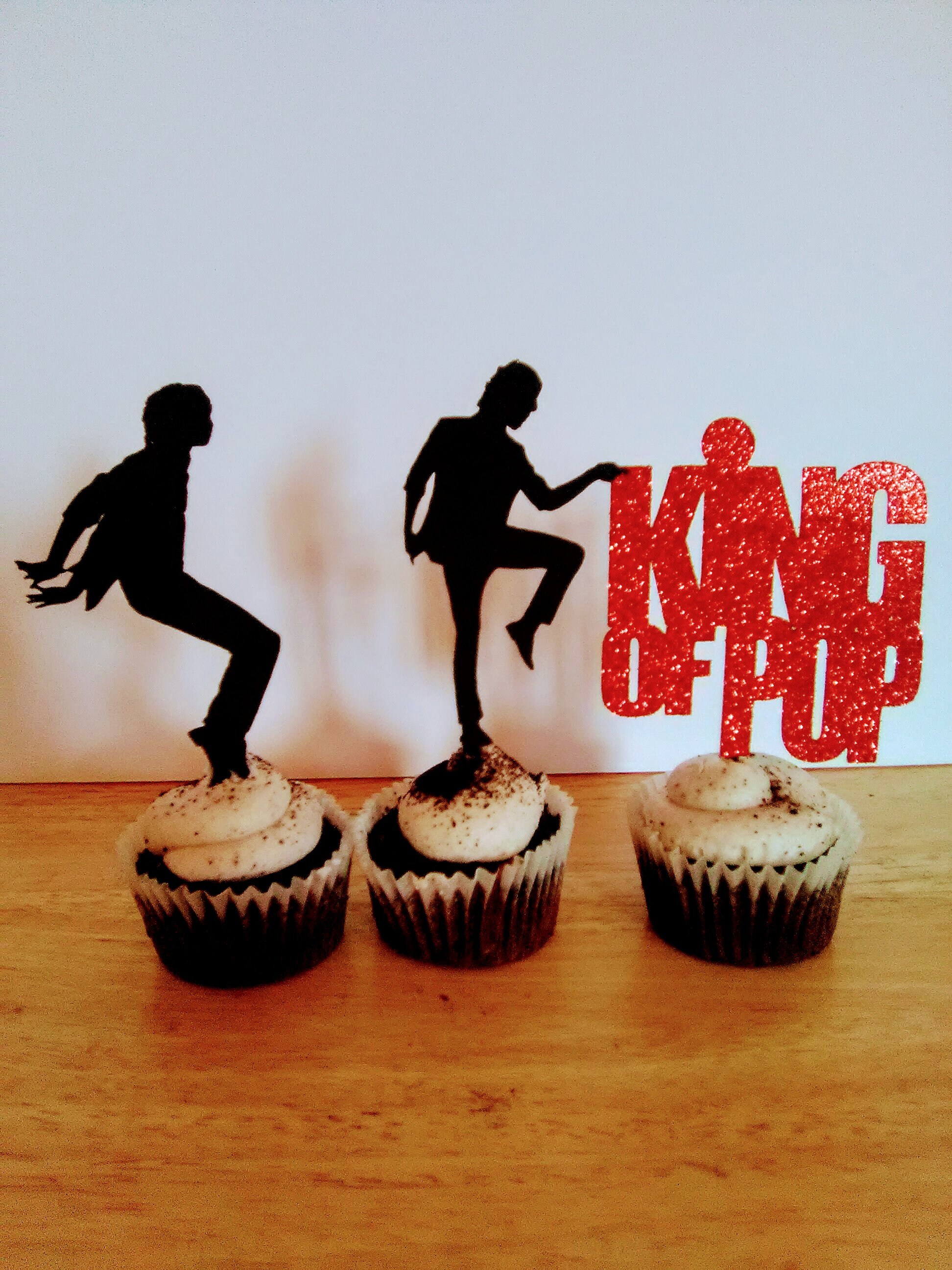 Michael Jackson Cupcake Toppers King of Pop Michael Jackson Etsy