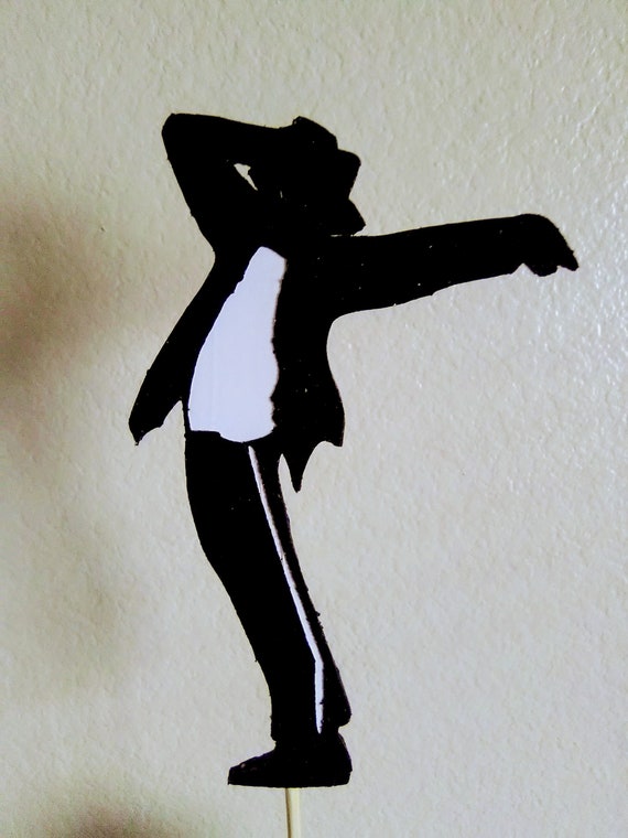 Michael Jackson Cake Topper King of Pop Michael Jackson Etsy