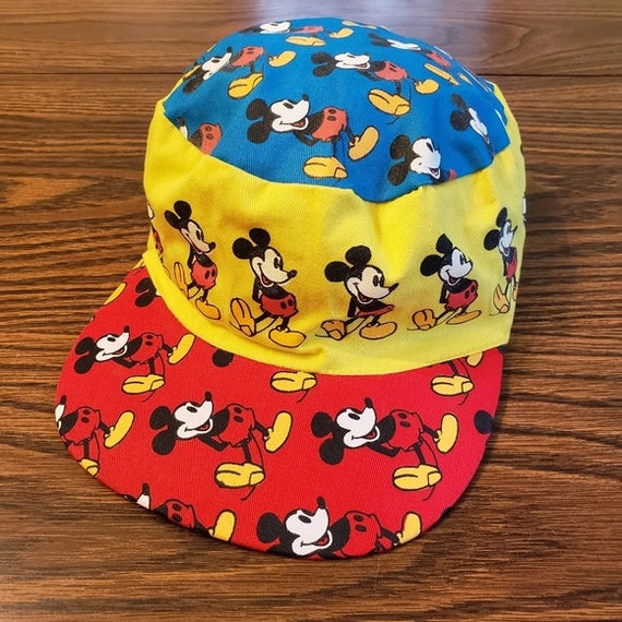 red mickey mouse hat