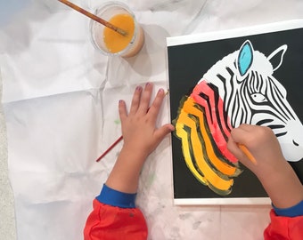 Z is for ZEBRA WINDSOCK craft kit