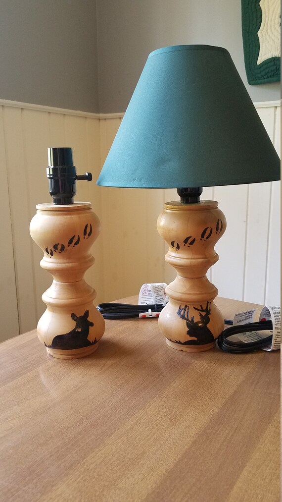 Buck Doe Table Lamps Etsy