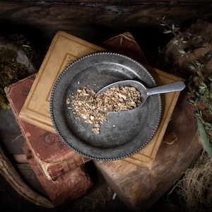 1 oz. Organic ELECAMPANE ROOT whole loose herb witch dried herb Inula helenium herb witch apothecary herbiary herbalism
