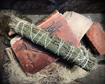 Large Cedar Smudge Stick: Smoke Cleansing, Ritual, and Energy Clearing