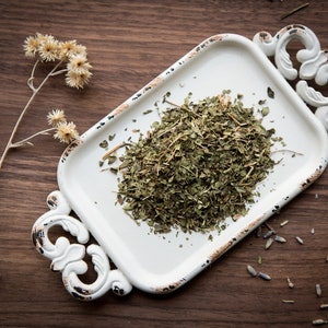 1 oz. Organic LEMON VERBENA - Aloysia citriodora - Love - Healing Magick - Dried Herbs - Witchcraft