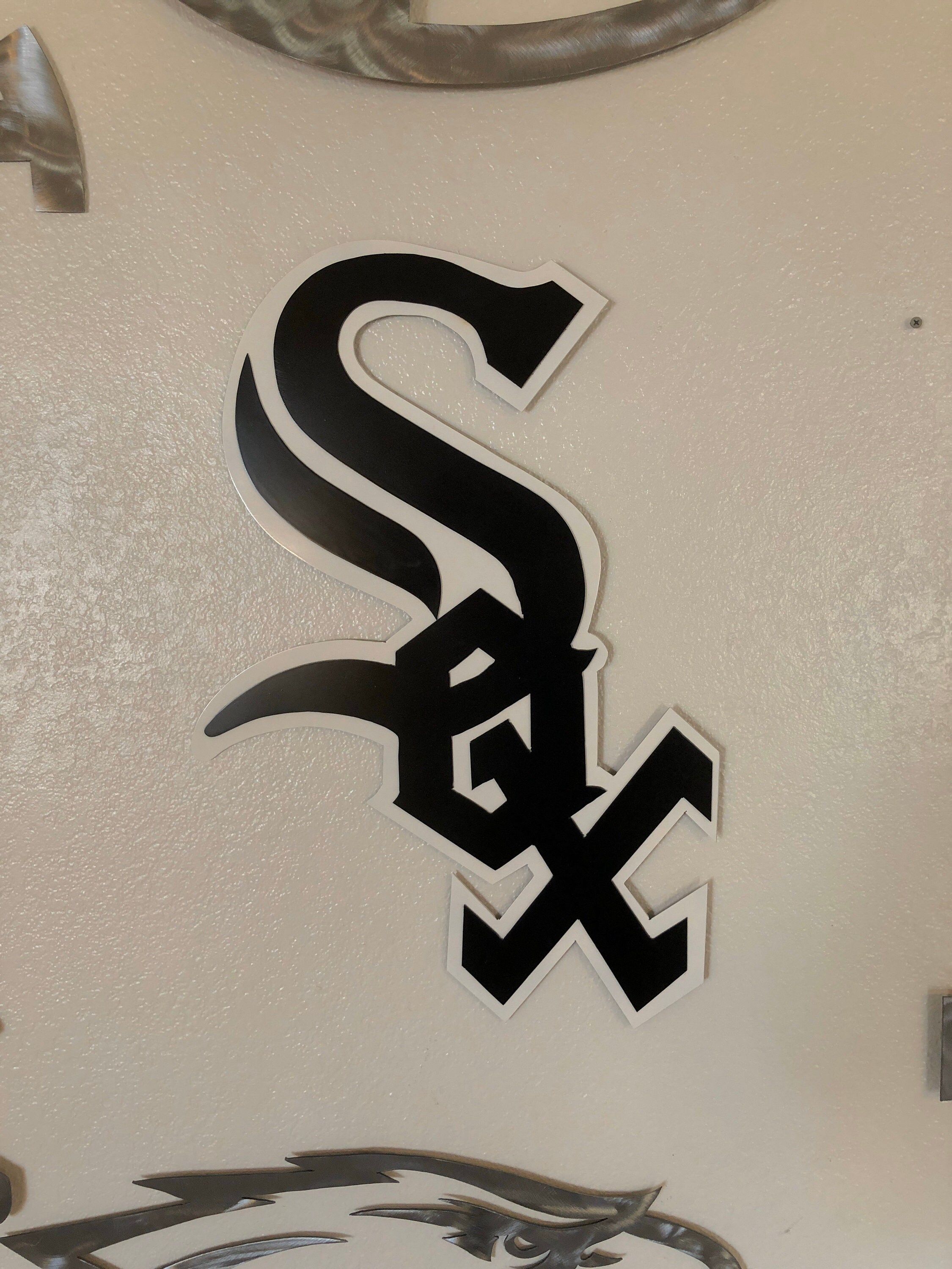 Chicago White Sox Layered Metal Art Piece | Etsy