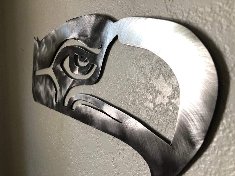 Seattle Seahawks Logo Metal Cutout | Etsy