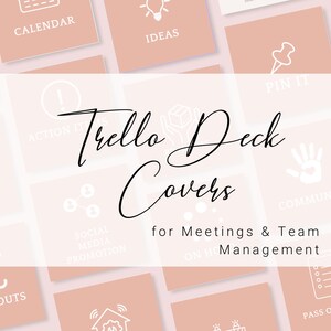 Trello Card Covers for Businesses and Team Meetings