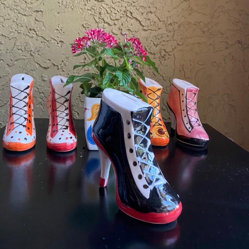 Shoe Piggy Bank Etsy